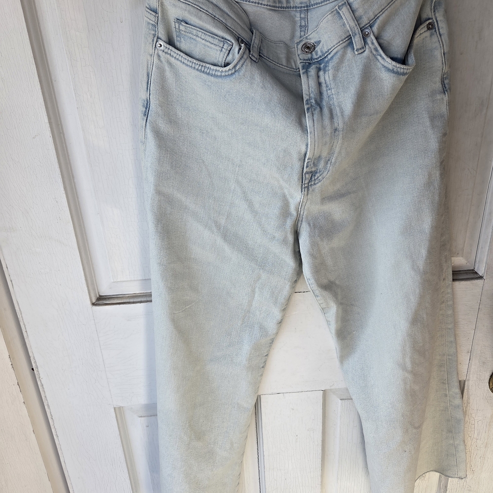 Seven For All mankind Luxe Vintage Ultra High Wasited Cropped Jo